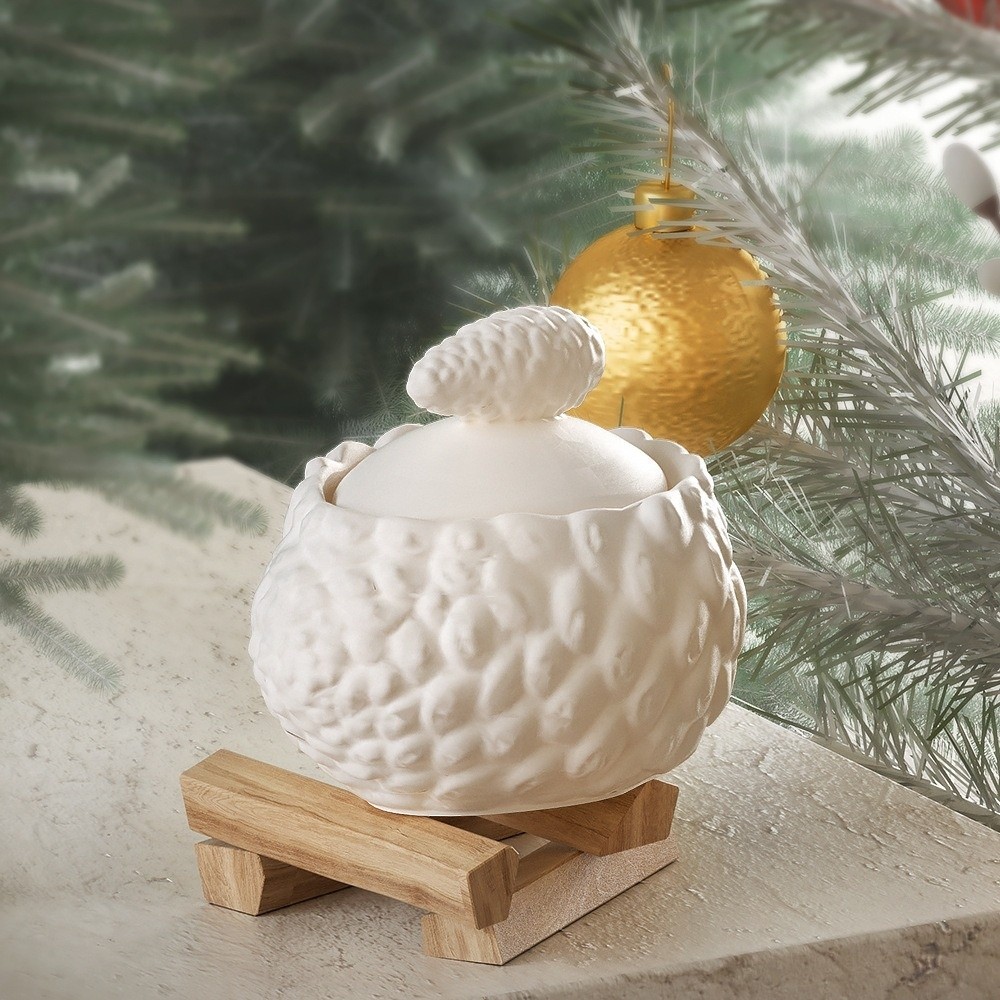 Candle Making Jars With Lids - シリコン製のサンタクロース型収納瓶型。蓋付きで、型から取り出しやすく、クリスマスキャンドル作りに最適。焦げ付き防止加工が施されており、お部屋の飾りにも使えます。