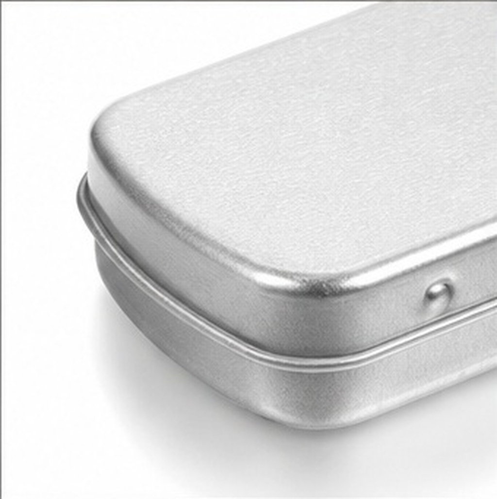5個入り、持ち運び可能な金属製の小物入れ。密閉できる蓋付きで - Tin Container Lid のレビューと価格