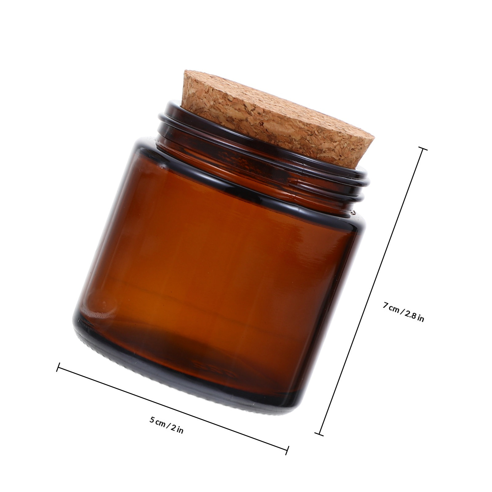 DIYアロマキャンドル作りやアロマセラピー用のガラス容器に最 - Candle Making Jars With Lids のレビューと価格
