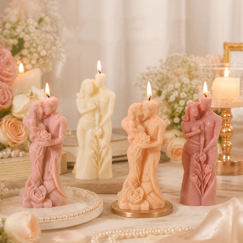 DIY カップルアロマセラピーキャンドル作成キットシリコンモ - Candle Making Kits のレビューと価格