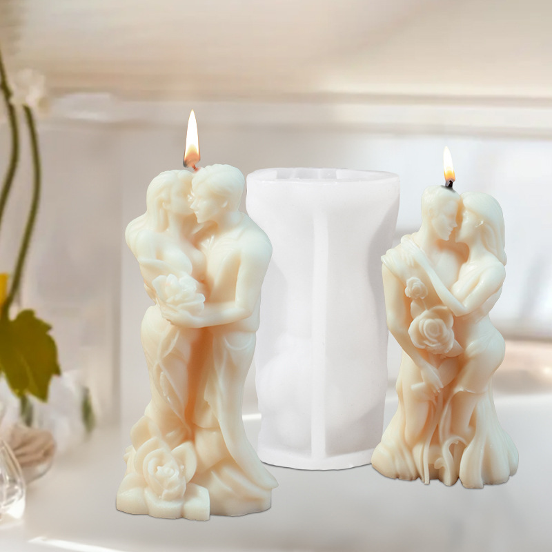 DIY カップルアロマセラピーキャンドル作成キットシリコンモ - Candle Making Kits のレビューと価格